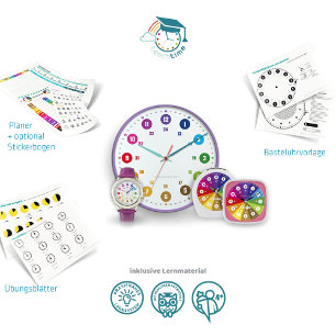 Affiche Deux calendriers hebdomadaires pour enfants en mod