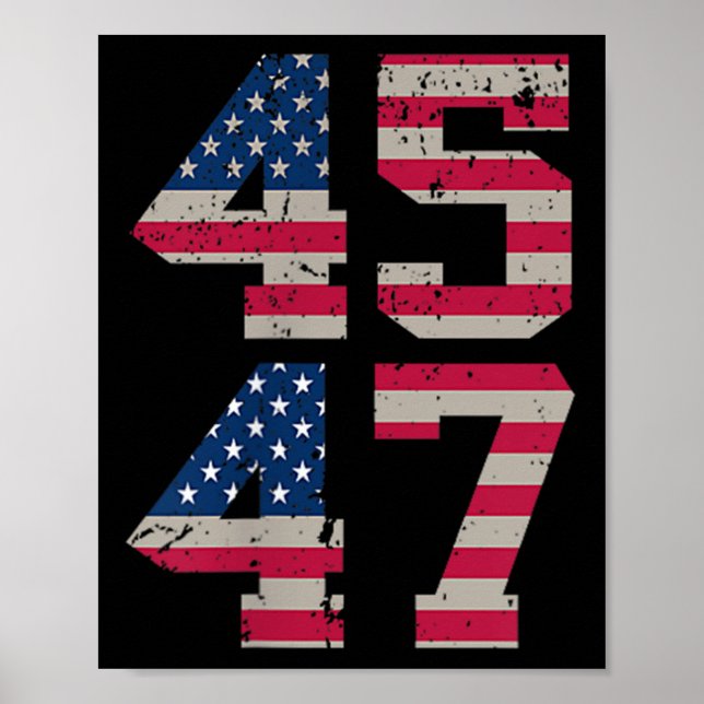 Affiche (Deux Côtés) 45 47 Trump Meilleure Couverture Que  (Devant)