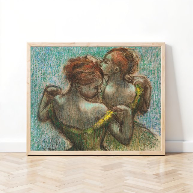 Affiche Deux Danseurs, Demi-Longueur, Degas Art (Créateur téléchargé)