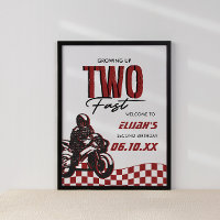 Deux Fast Boys 2nd Dirt Bike Anniversaire