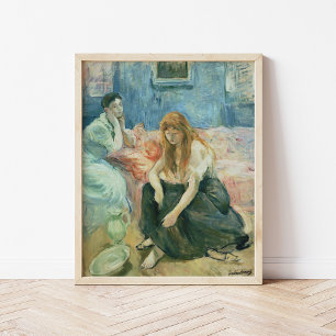 Affiche Deux filles Berthe Morisot
