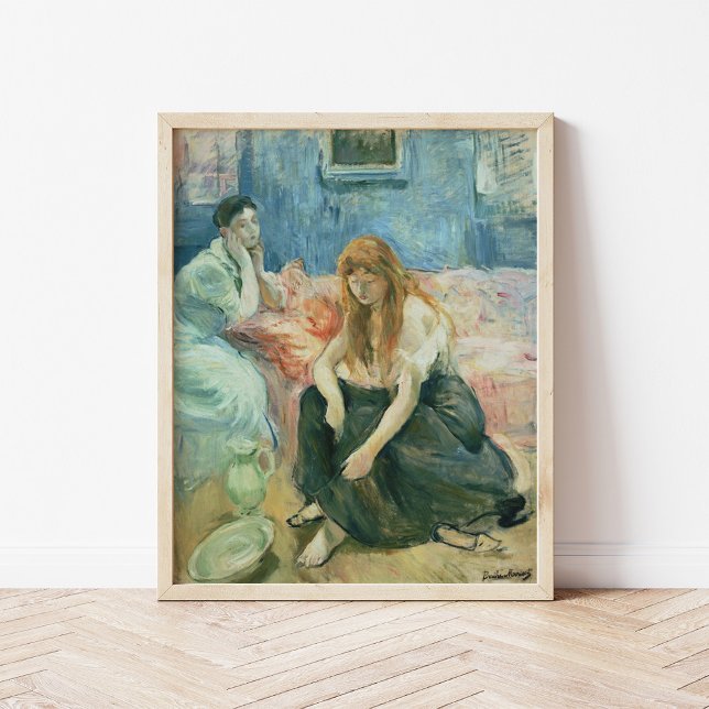 Affiche Deux filles | Berthe Morisot (Créateur téléchargé)