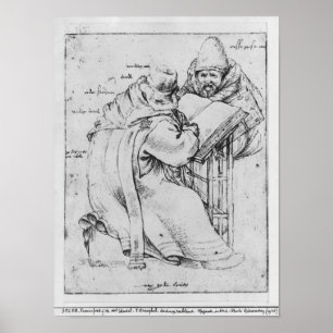 Affiche Deux rabbins