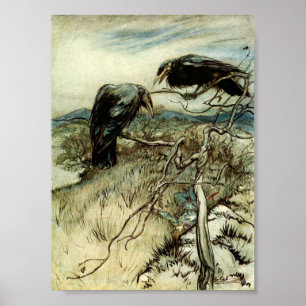 Affiche Deux Ravens
