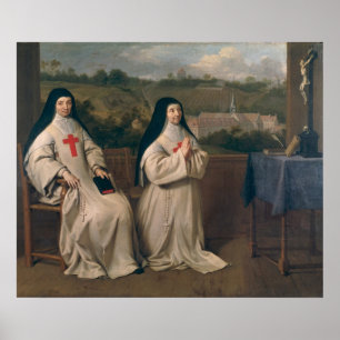 Affiche Deux religieuses