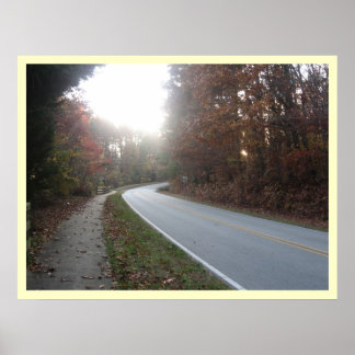 Affiche Deux routes Diverge....