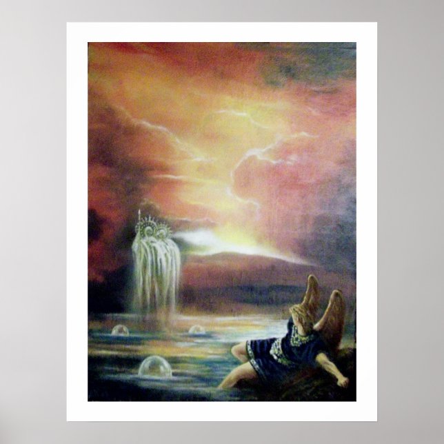 AFFICHE DEUX SAINT JOHN ET FALLEN ANGEL (Devant)