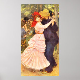Affiche Deux Sisters, On the Terrace Auguste Renoir