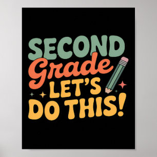 Affiche Deuxième année, c'est parti pour la rentrée scolai