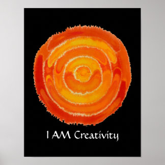 Affiche Deuxième art Chakra : #1 : Problèmes de créativité