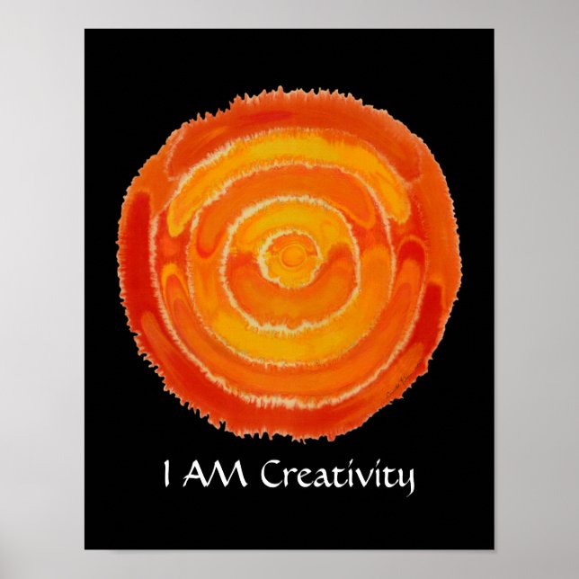 Affiche Deuxième art Chakra : #1 : Problèmes de créativité (Devant)