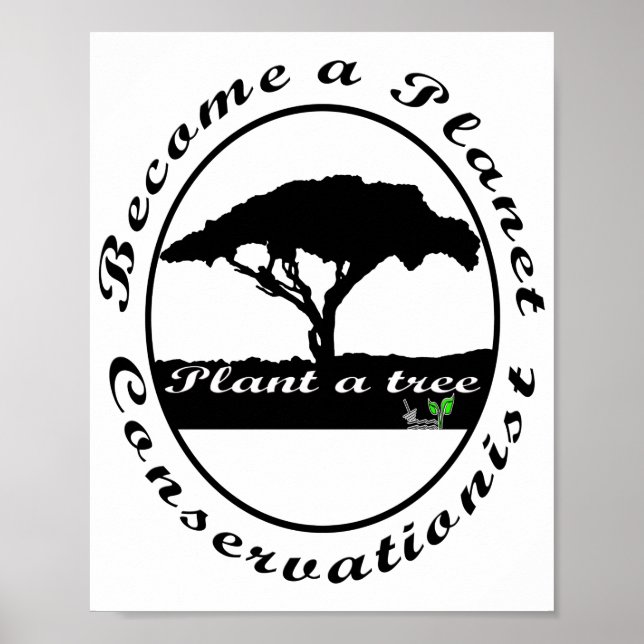 Affiche Devenez écologiste de la planète (Devant)