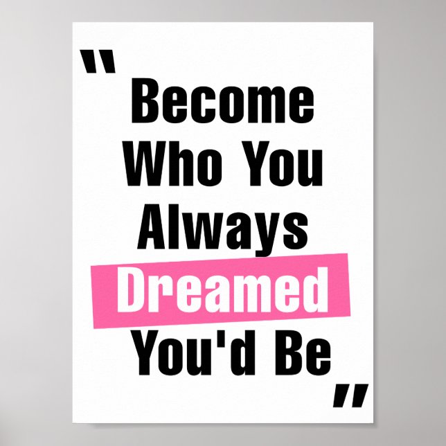 Affiche Devenir (Devant)