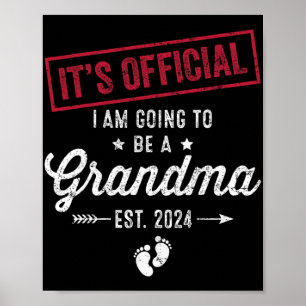 Affiche Devenir Grand-Mère Premier Jour Des Mères Pour Gra