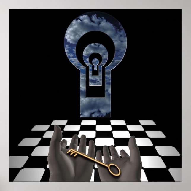 Affiche Déverrouiller la connaissance (Devant)