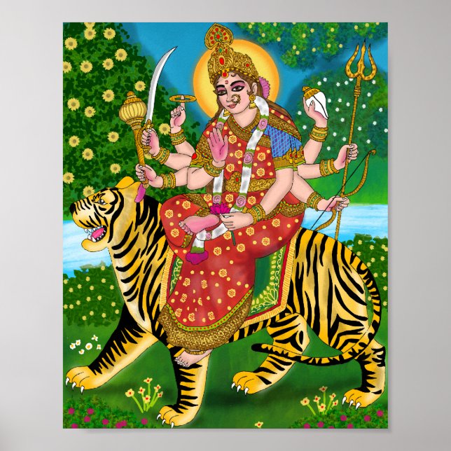 Affiche Devi Durga Photo (Devant)