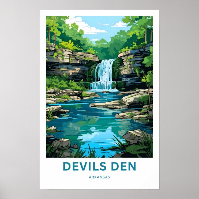 Affiche Devils Den Arkansas (Devant)