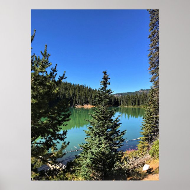 Affiche Devil's Lake, Oregon (Devant)