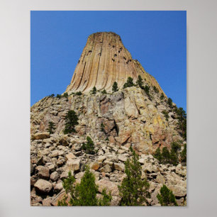 Affiche Devil's Tower, Devil's Tower National Monument, WY