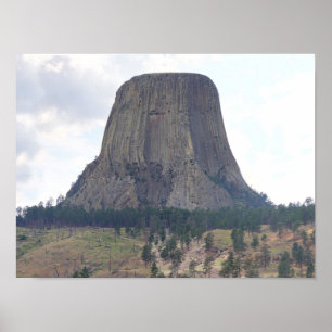 Affiche Devil's Tower, Devil's Tower National Monument, WY