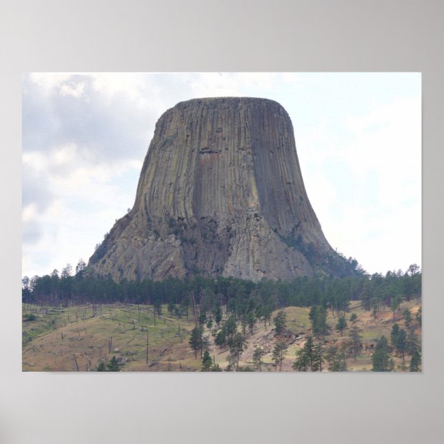 Affiche Devil's Tower, Devil's Tower National Monument, WY (Devant)