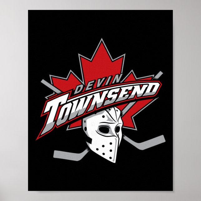 Affiche Devin Townsend - hockey'  (Devant)