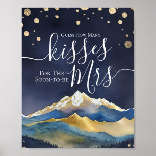 Affiche Devinez combien de baisers pour bientôt M. Mme Bri