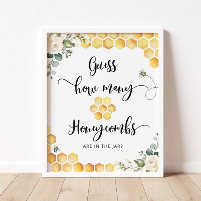 Affiche Devinez combien de nids de miel se trouvent dans l (Créateur téléchargé)