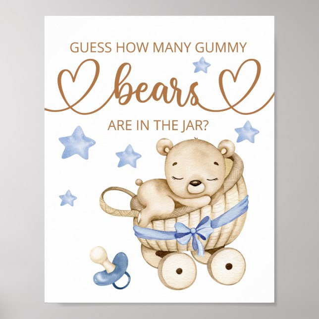 Affiche Devinez combien d'ours (Devant)