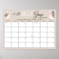 Devinez la date d'échéance Silly Little Goose Pink