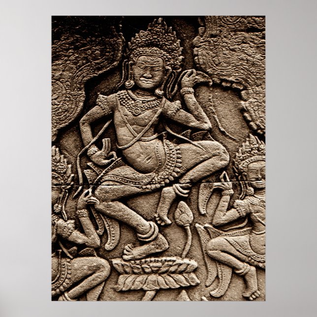 Affiche Devinez l'affiche d'Angkor Wat (Devant)