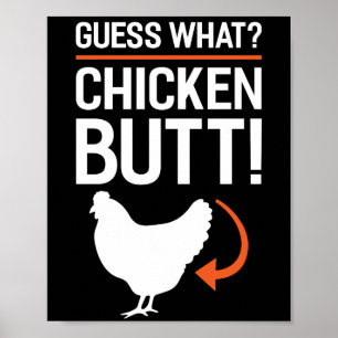 Affiche Devinez quel bouton de poulet