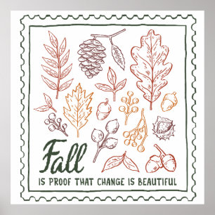 Affiche Devis d'automne