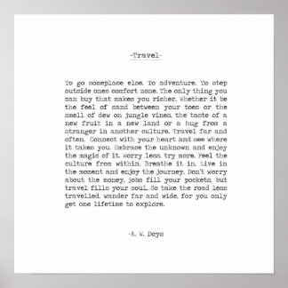 Affiche Devis d'aventure de A. W. Doys