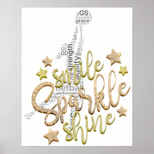 Affiche Devis de netball inspirant