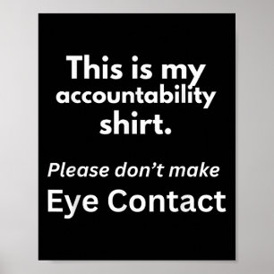 Affiche Devis de responsabilité amusant