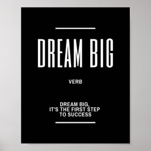 Affiche Devis de rêve pour grandes motivations