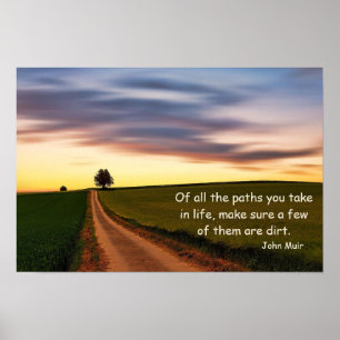 Affiche Devis de route, Pays