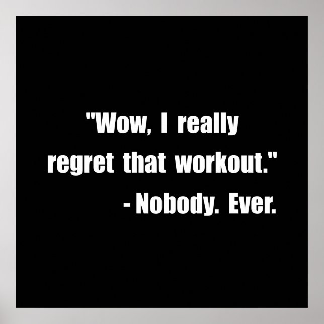 Affiche Devis d'entraînement (Devant)