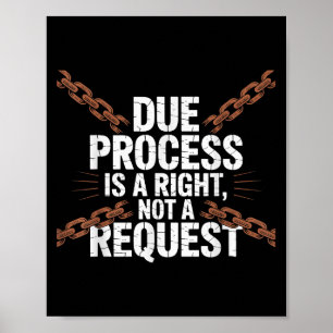 Affiche Devis Graphique Droit De Justice Et Non De Prison