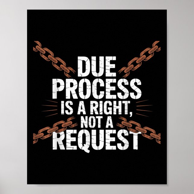 Affiche Devis Graphique Droit De Justice Et Non De Prison (Devant)