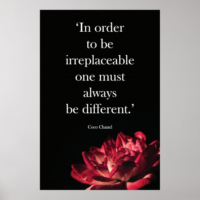 Affiche Devis mode | Habiliter l'art mural des devis (Devant)