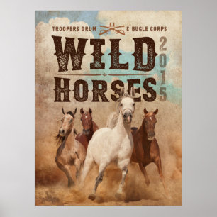 Affiche d'exposition de 2015 soldats de la