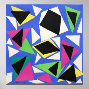 Affiche d'exposition d'Henri Matisse