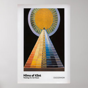 Affiche d'exposition Hilma af Klint Giclée Vintage