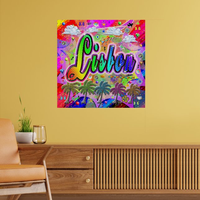 Affiche d'Express de Lisbonne Vista (Salon 2)