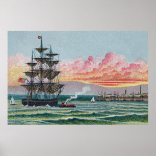 Affiche d'extra large de Martha's Vineyard