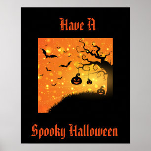 Affiche d'Halloween