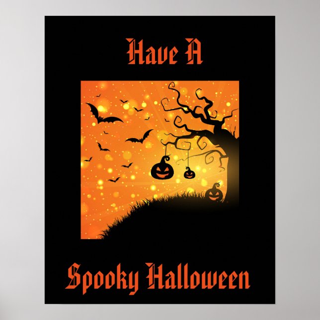 Affiche d'Halloween (Devant)