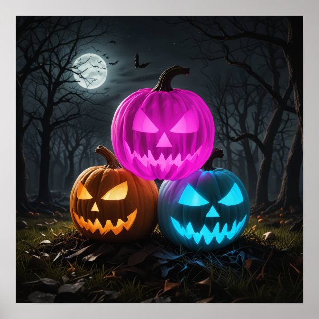 Affiche d'Halloween (Devant)